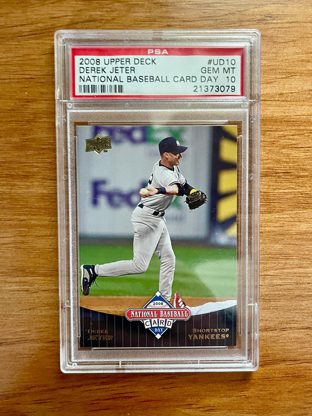 Derek Jeter PSA 10 Four-Pack - Chrome & Modern Showcase