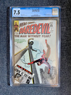 Daredevil #8 - 1965 Classic Cover & First Appearance of Stilt-Man - CGC 7.5