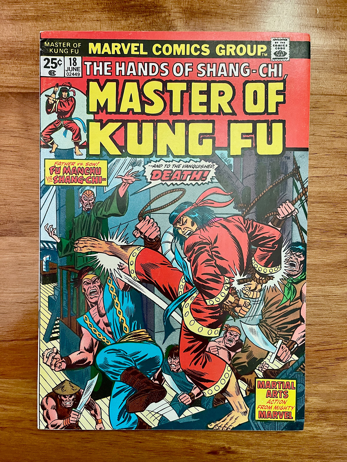 Master of Kung Fu Comics - 1974-1978 Raw Back Issues - Pick Your Issues