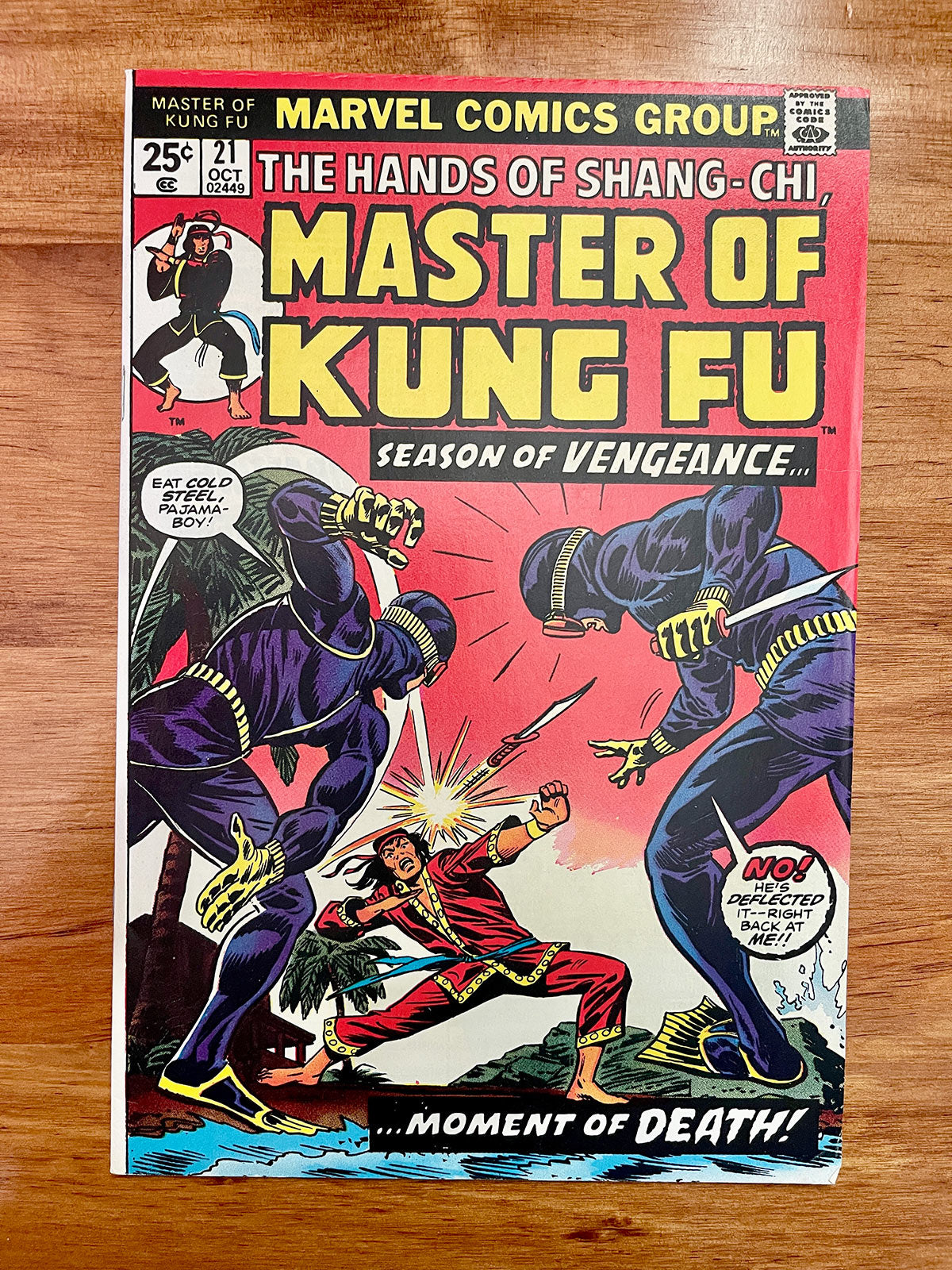 Master of Kung Fu Comics - 1974-1978 Raw Back Issues - Pick Your Issues