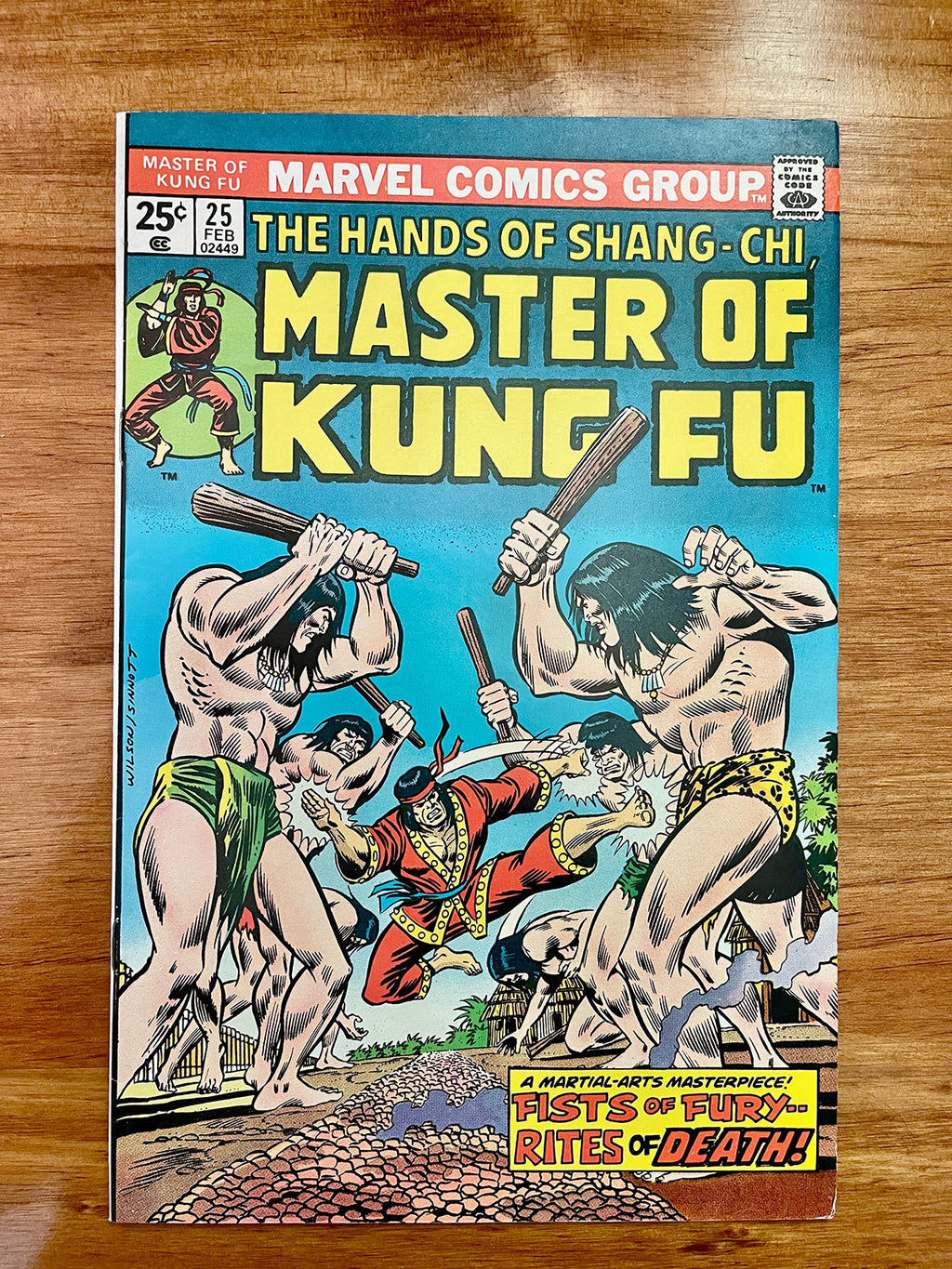 Master of Kung Fu Comics - 1974-1978 Raw Back Issues - Pick Your Issues