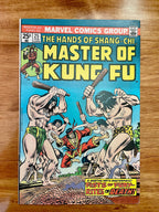 Master of Kung Fu Comics - 1974-1978 Raw Back Issues - Pick Your Issues