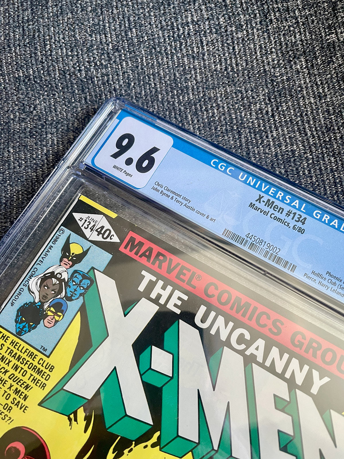 Uncanny X-Men #134 - 1980 Key First Appearance of Dark Phoenix - CGC 9.6