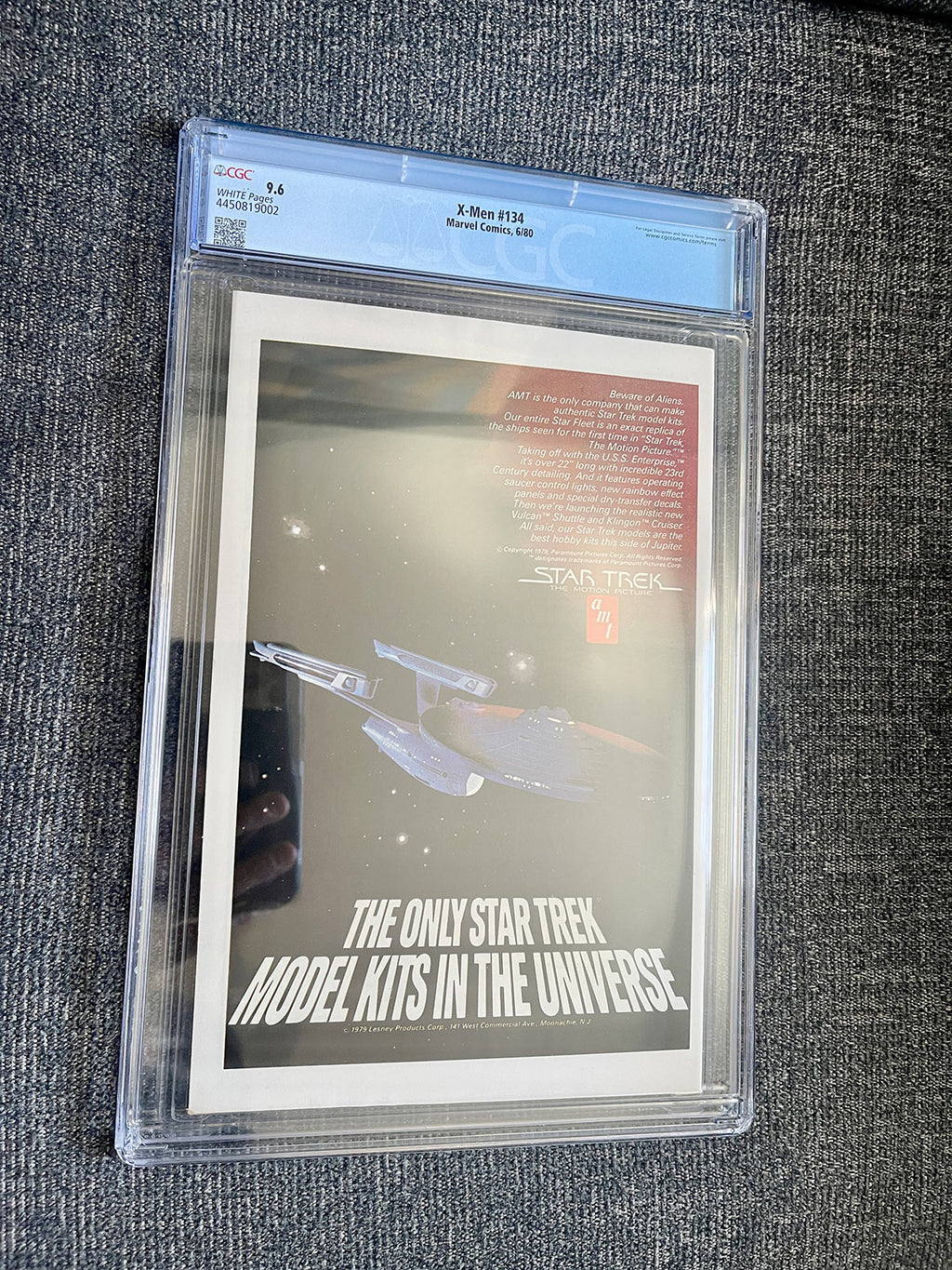 Uncanny X-Men #134 - 1980 Key First Appearance of Dark Phoenix - CGC 9.6
