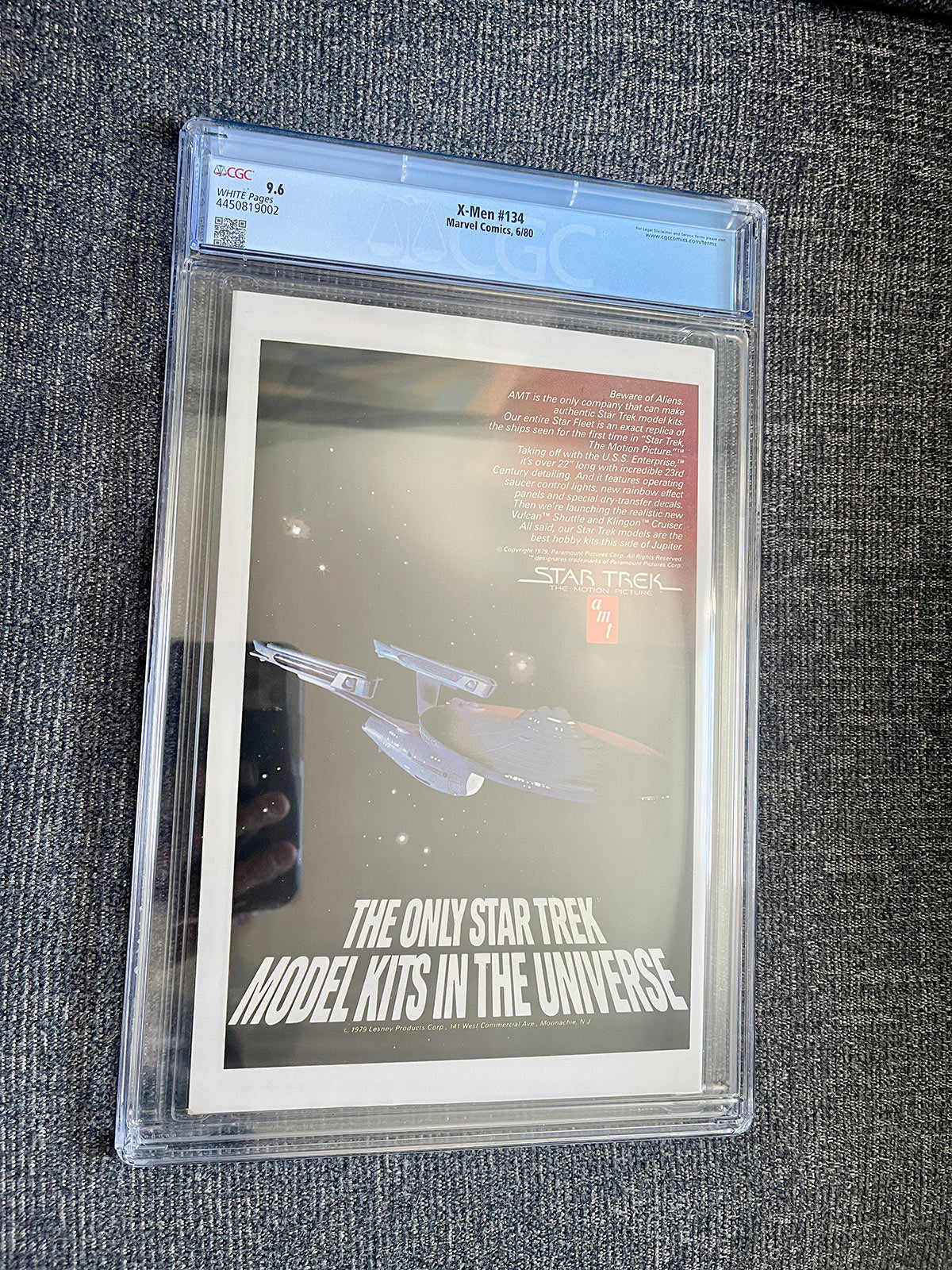 Uncanny X-Men #134 - 1980 Key First Appearance of Dark Phoenix - CGC 9.6