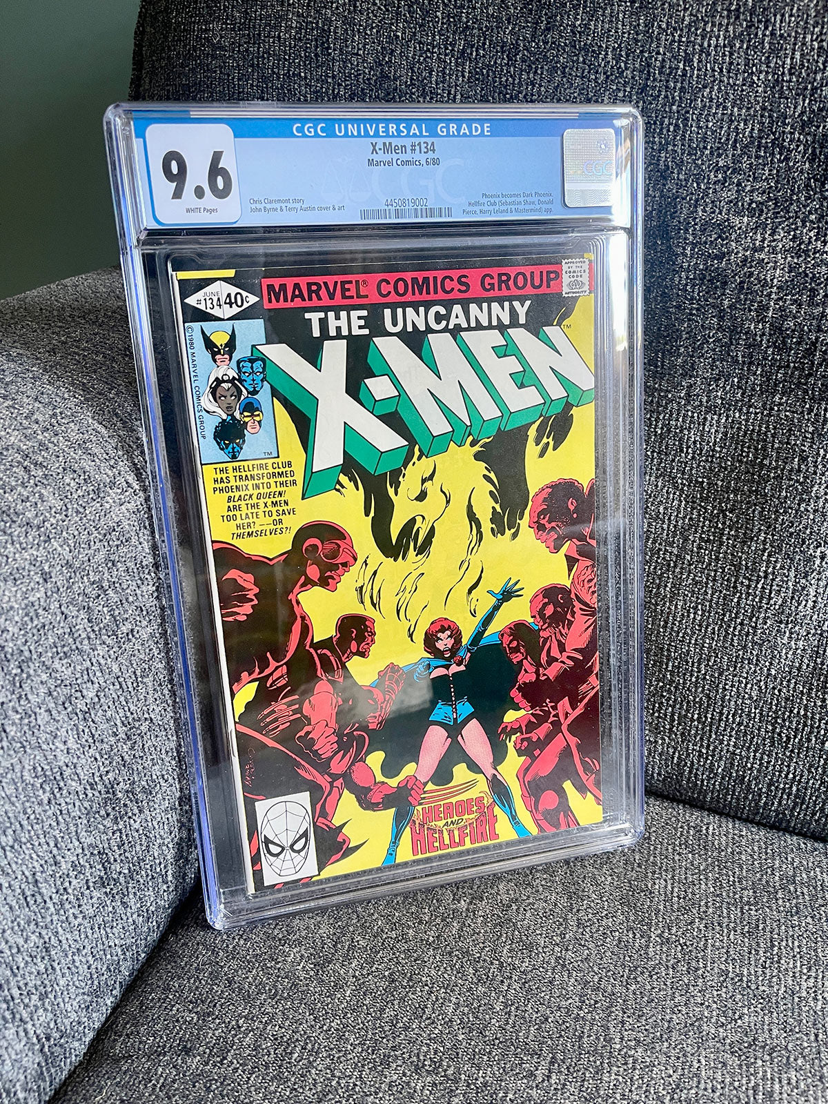Uncanny X-Men #134 - 1980 Key First Appearance of Dark Phoenix - CGC 9.6