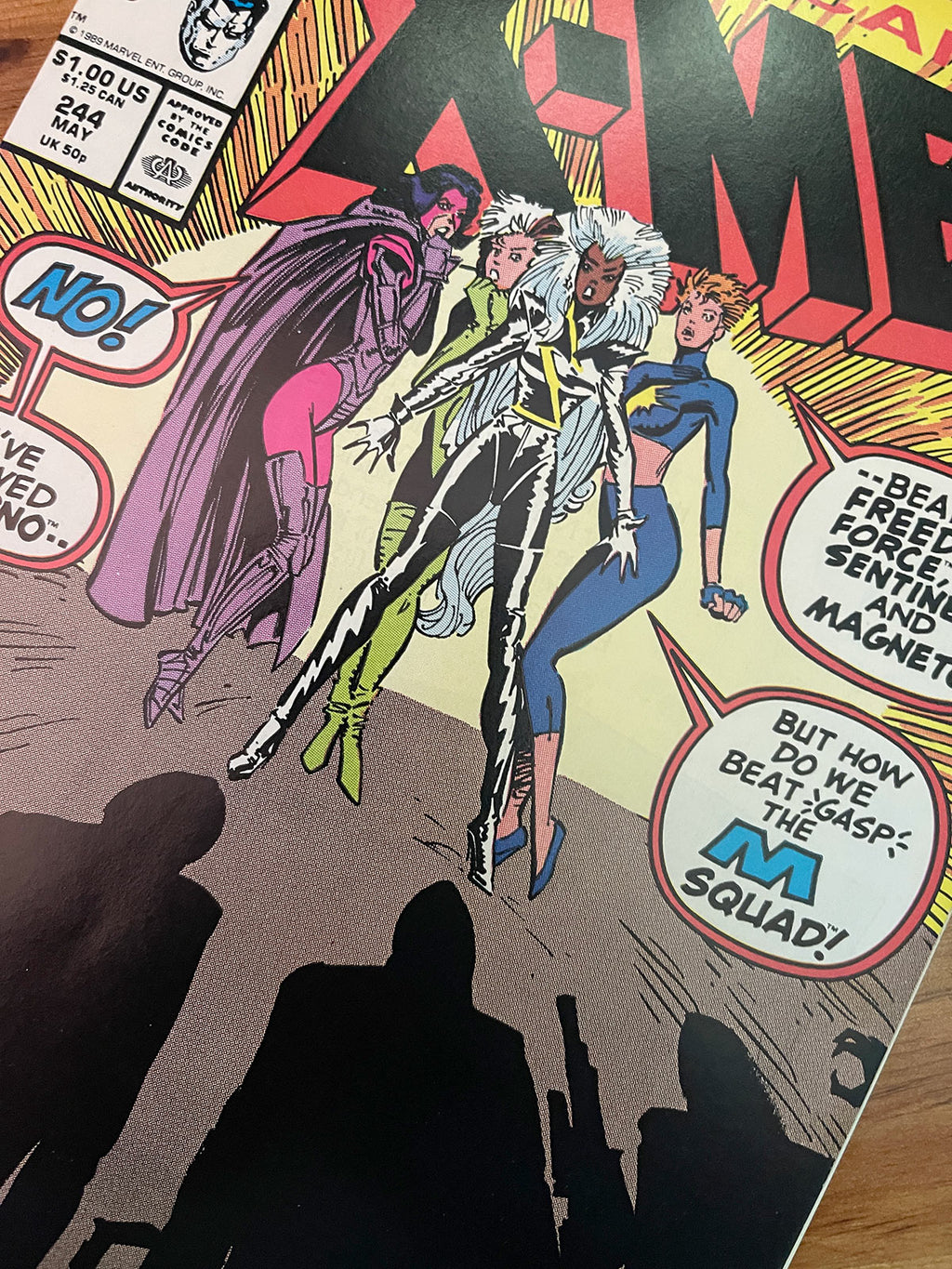 Uncanny X-Men #244 - 1989 First Appearance of Jubilee - VF+