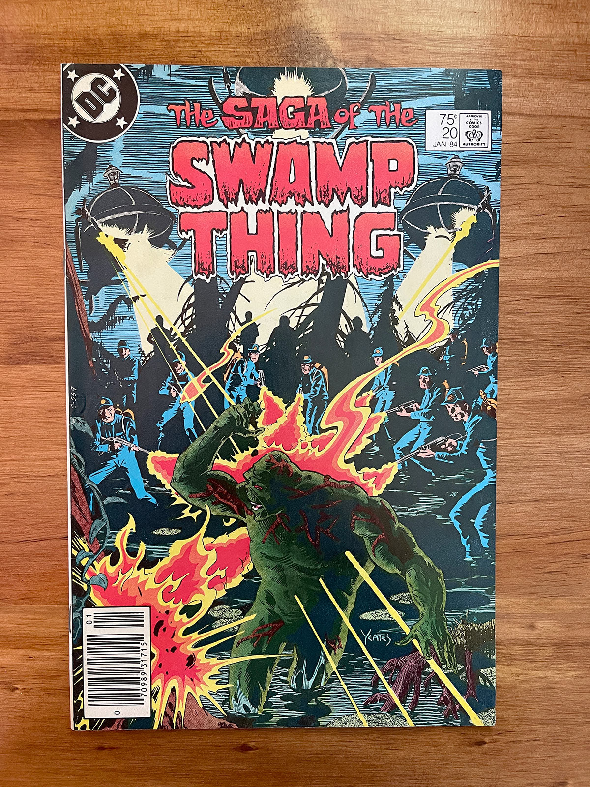 The Saga of Swamp Thing #20 - 1984 First Alan Moore - Newsstand VF+