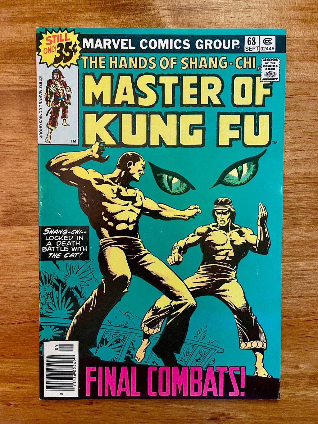 Master of Kung Fu Comics - 1974-1978 Raw Back Issues - Pick Your Issues