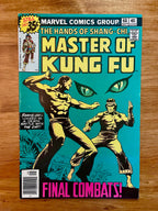 Master of Kung Fu Comics - 1974-1978 Raw Back Issues - Pick Your Issues