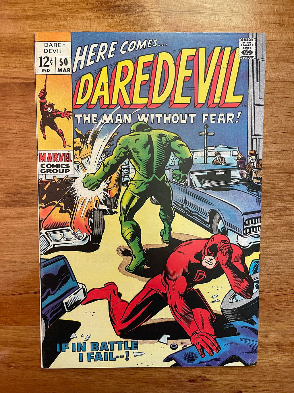 Daredevil #50 - 1969 John Romita Sr. Cover - FN+