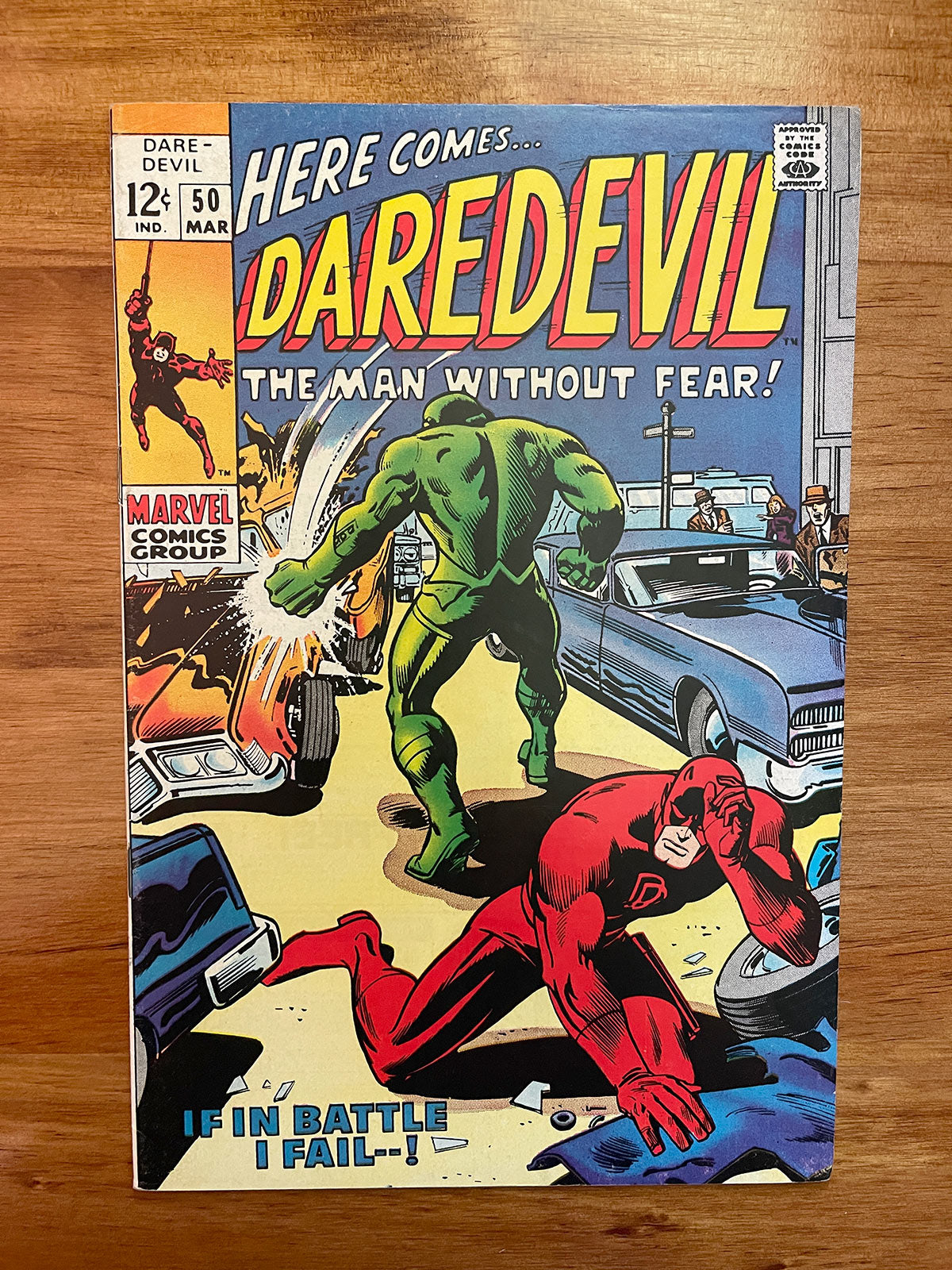 Daredevil #50 - 1969 John Romita Sr. Cover - FN+