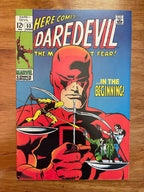 Daredevil #53 - 1969 Daredevil Origin Retold - FN+