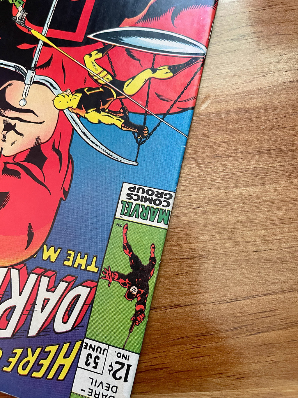 Daredevil #53 - 1969 Daredevil Origin Retold - FN+