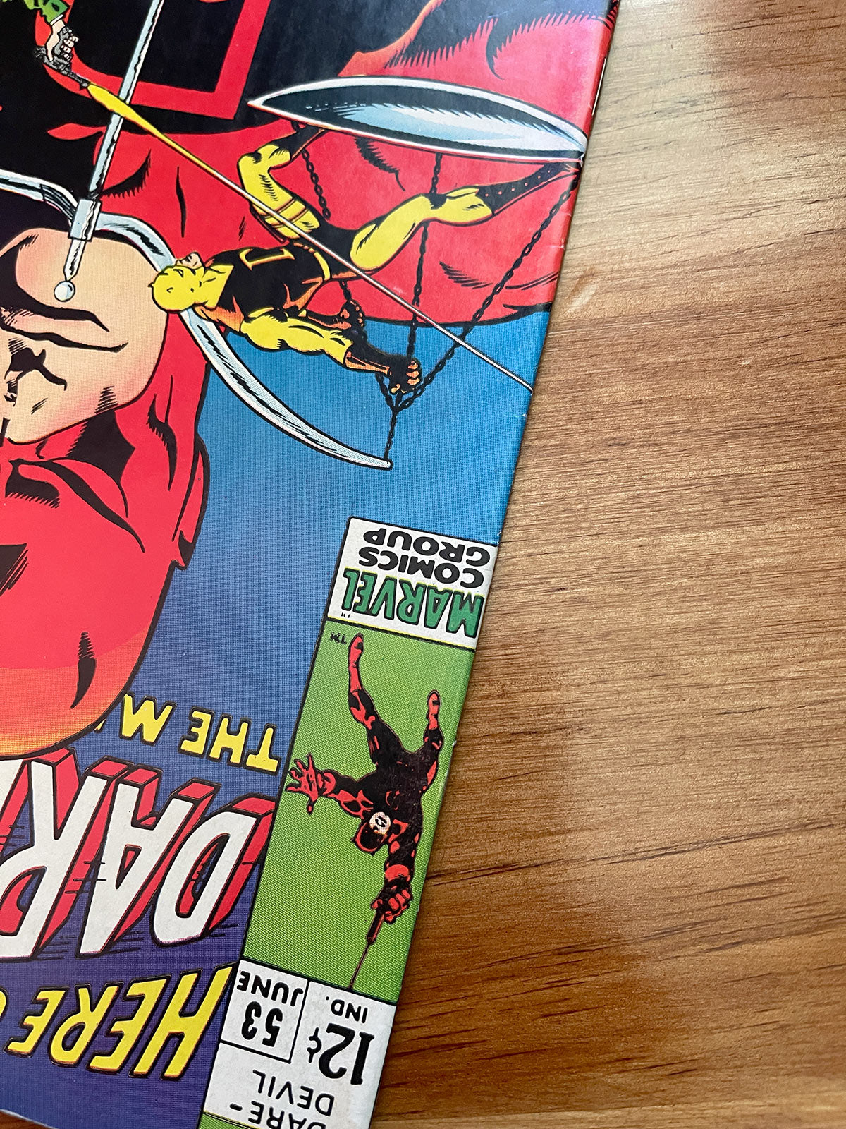 Daredevil #53 - 1969 Daredevil Origin Retold - FN+