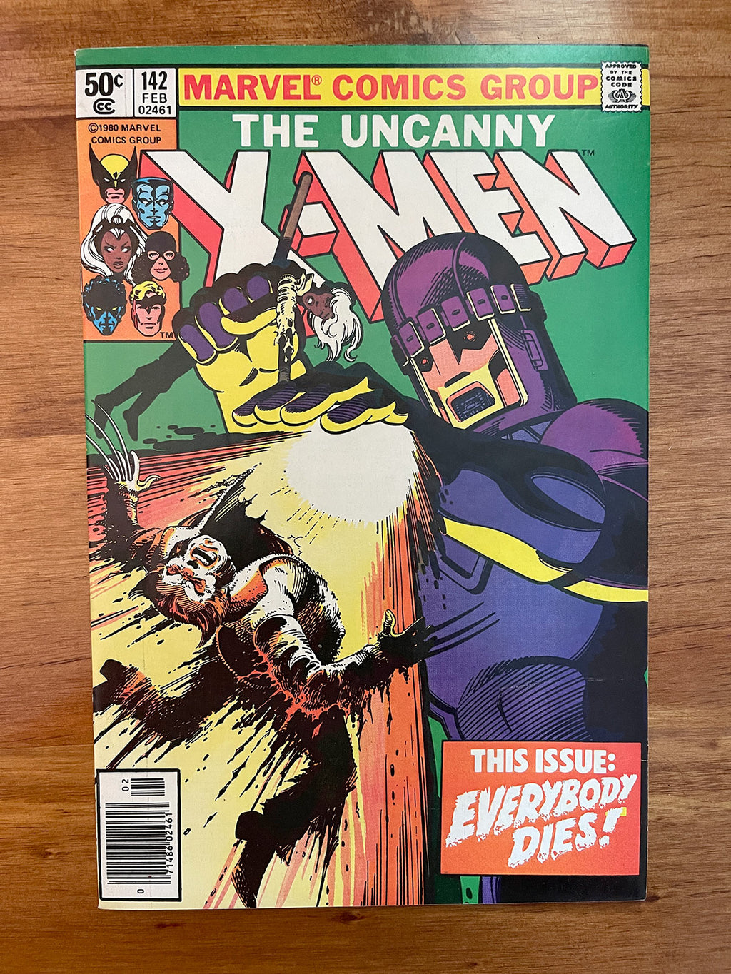Uncanny X-Men #142 - 1981 Days of Future Past - NM-
