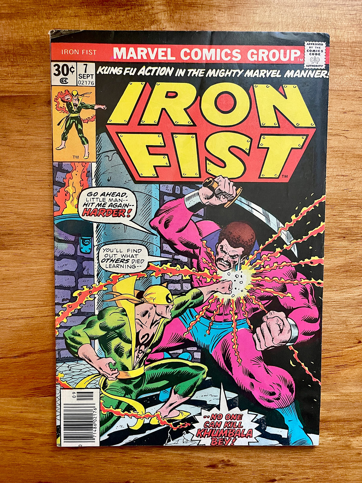 Iron Fist Comics - 1976-1977 Raw Back Issues - Pick Your Issues