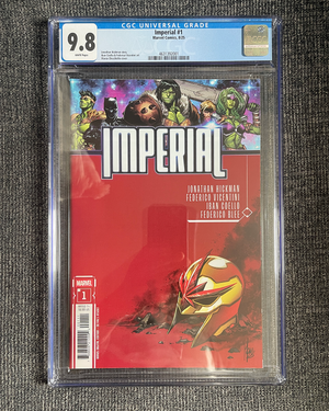 Marvel Imperial #1 - 2025 Checchetto Cover A - CGC 9.8 + FREEBIE