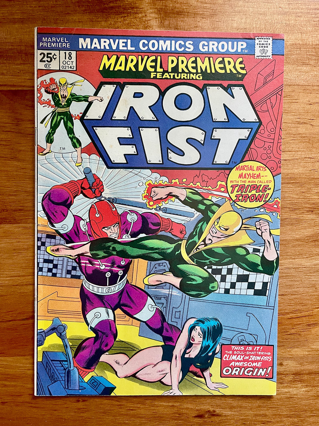 Iron Fist Comics - 1976-1977 Raw Back Issues - Pick Your Issues
