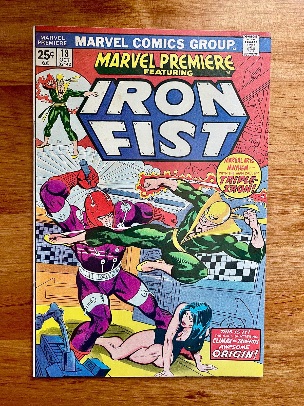 Iron Fist Comics - 1976-1977 Raw Back Issues - Pick Your Issues