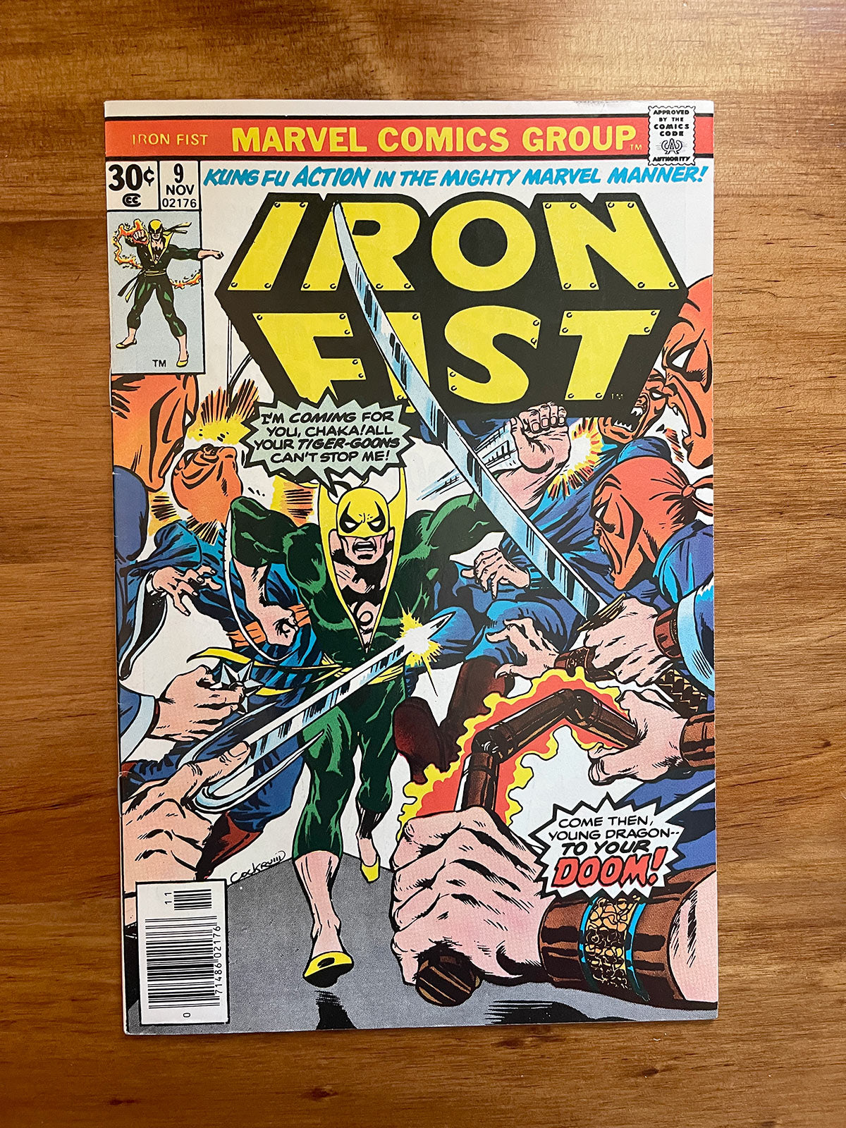 Iron Fist Comics - 1976-1977 Raw Back Issues - Pick Your Issues