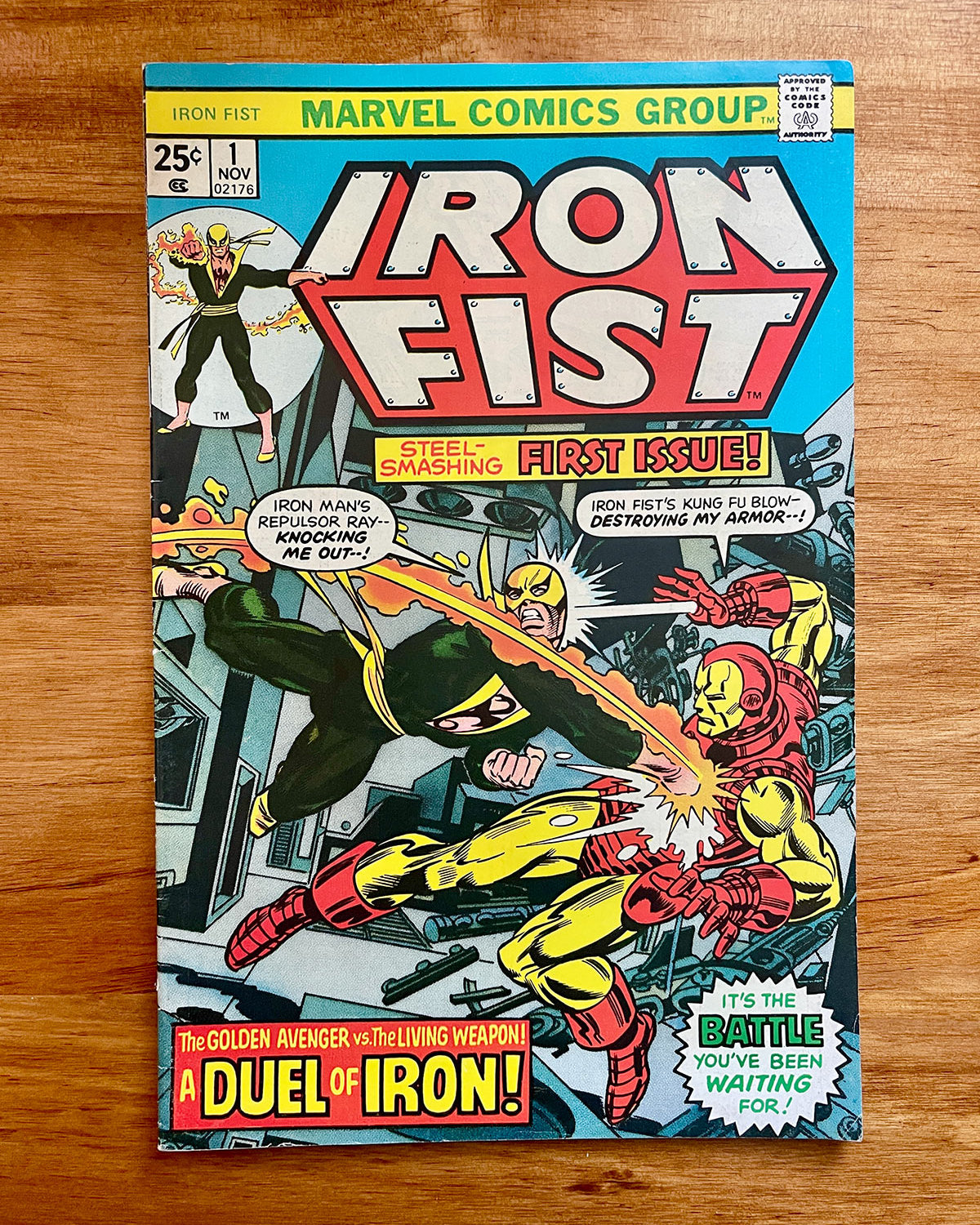 Iron Fist #1 - 1975 Premiere Issue - VF-