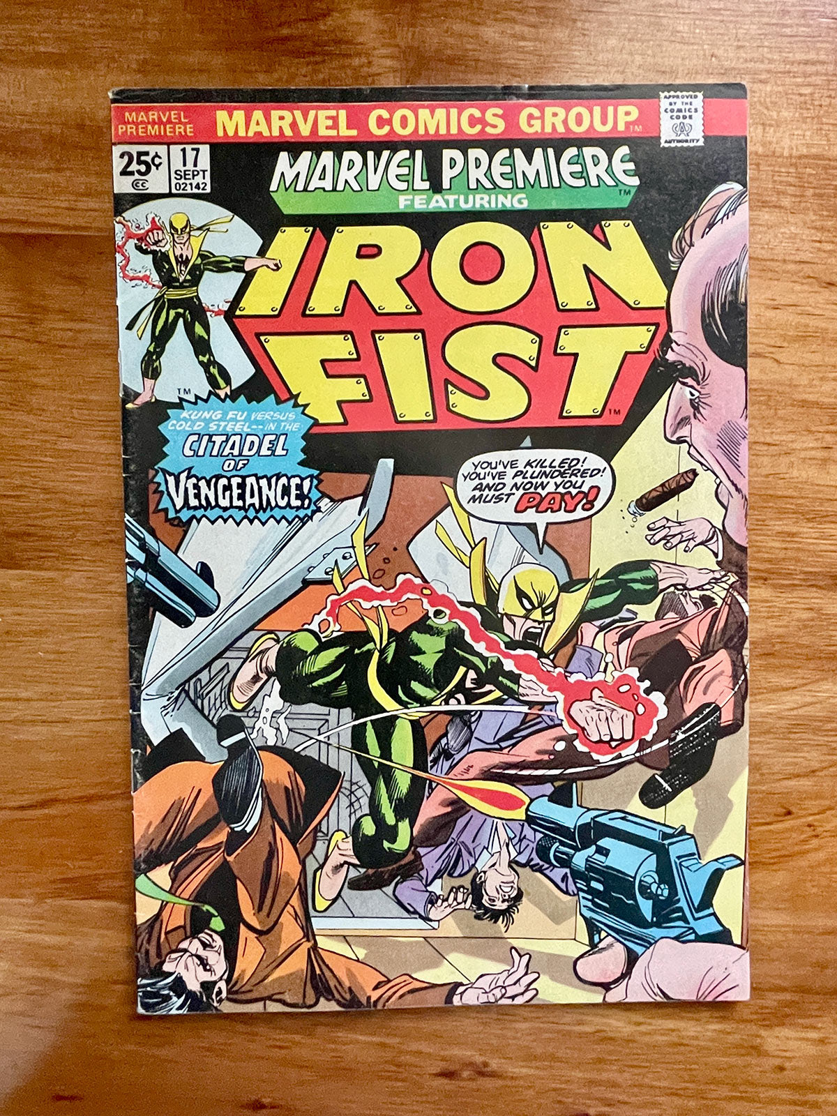 Iron Fist Comics - 1976-1977 Raw Back Issues - Pick Your Issues