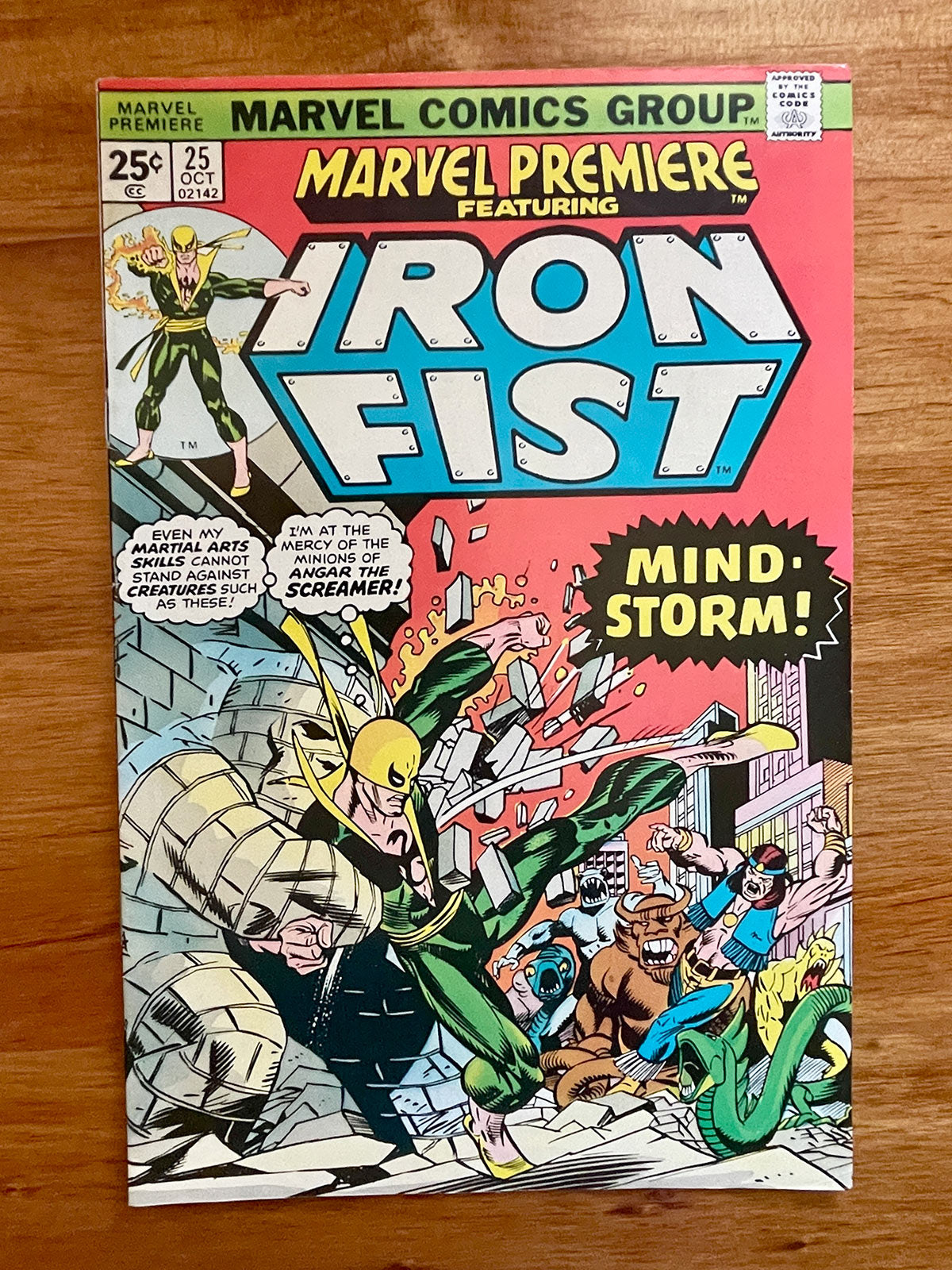 Iron Fist Comics - 1976-1977 Raw Back Issues - Pick Your Issues