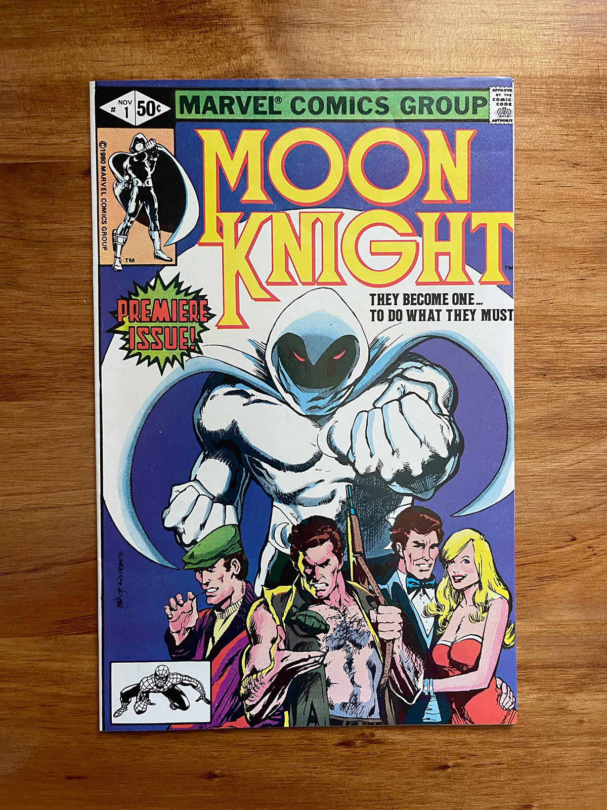 Moon Knight #1 - 1980 Moon Knight Premiere Issue - VF+