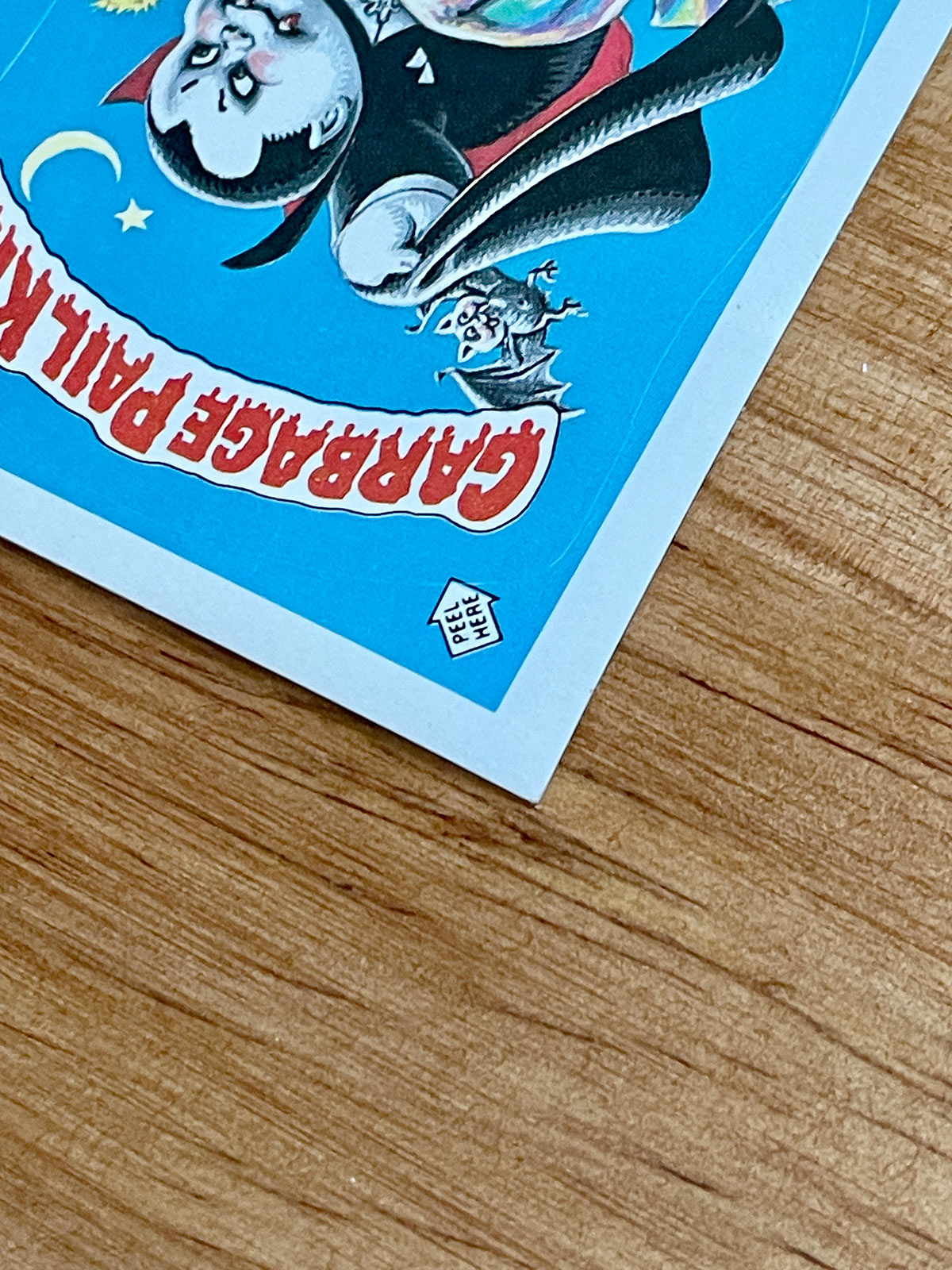 Topps Garbage Pail Kids - 1985 Series 1 Nasty Nick 1a - First Print Matte Back - VF