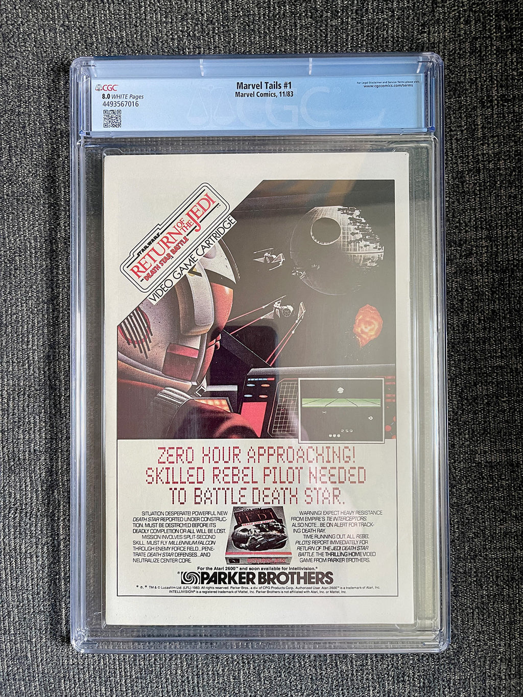 Marvel Tails Spectacular Spider-Ham #1 - 1983 First Appearance Spider-Ham - CGC 8.0