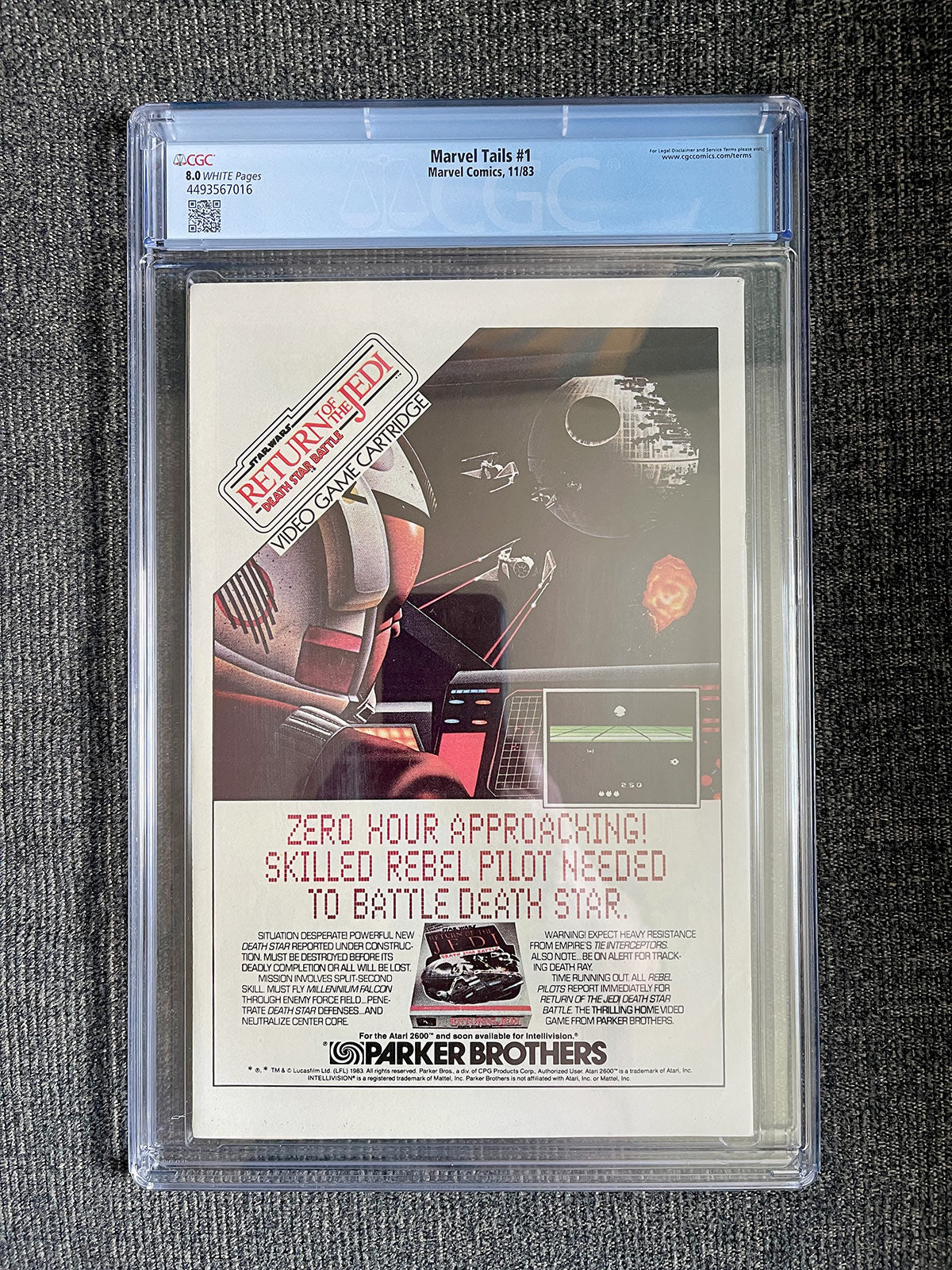 Marvel Tails Spectacular Spider-Ham #1 - 1983 First Appearance Spider-Ham - CGC 8.0