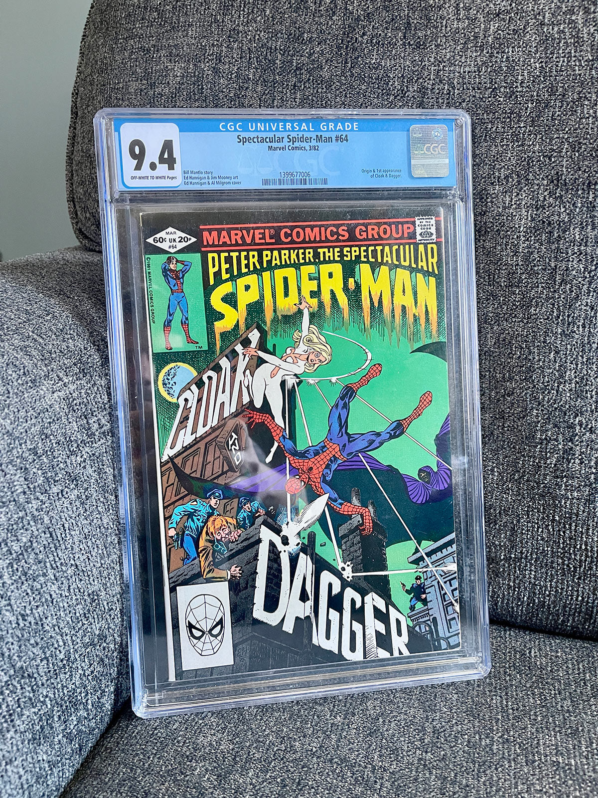 Spectacular Spider-Man #64 - 1982 First Appearance of Cloak & Dagger – CGC 9.4