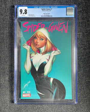 Spider-Gwen #1 - 2015 J. Scott Campbell Rupps Variant - CGC 9.8