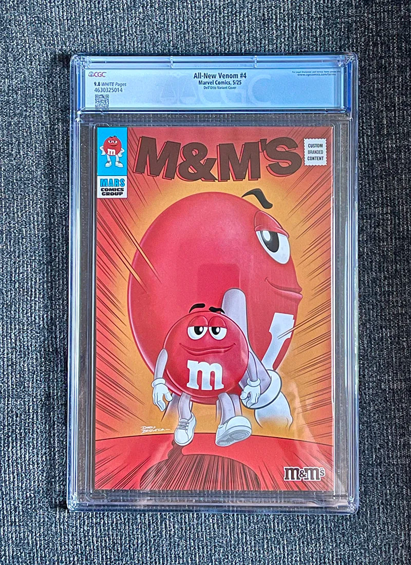 All-New Venom #4 – 2025 Dell’Otto Variant – CGC 9.8