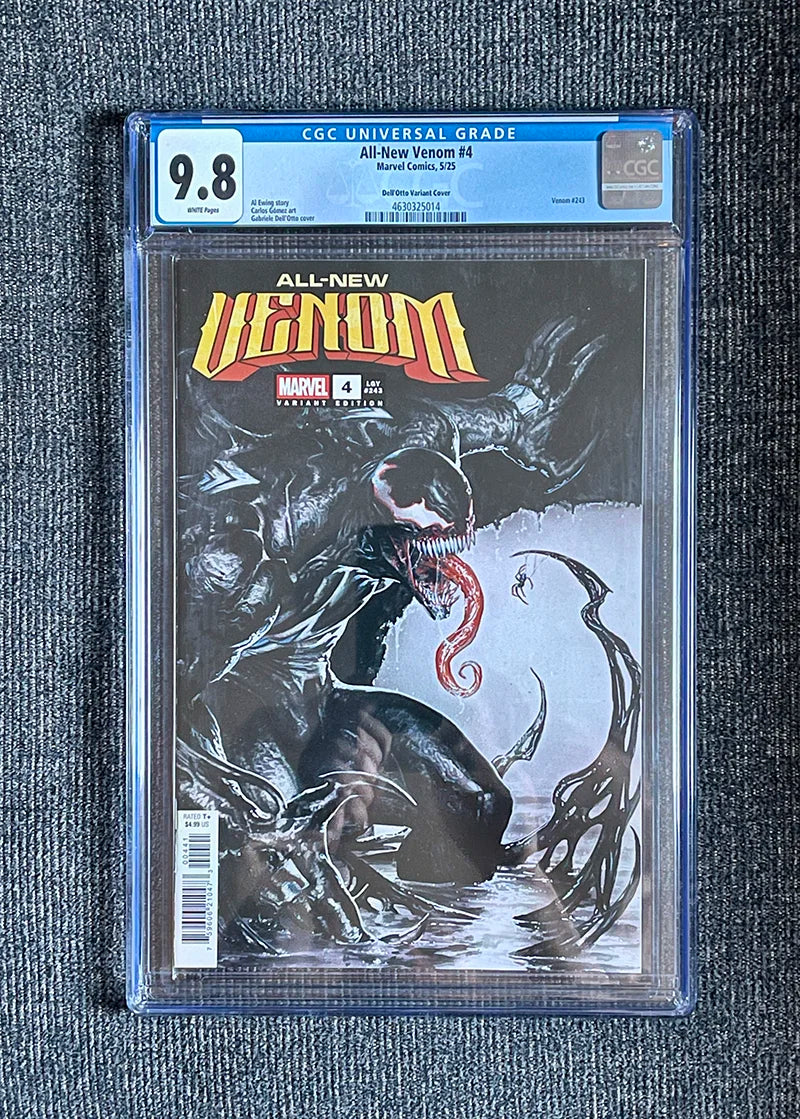 All-New Venom #4 – 2025 Dell’Otto Variant – CGC 9.8