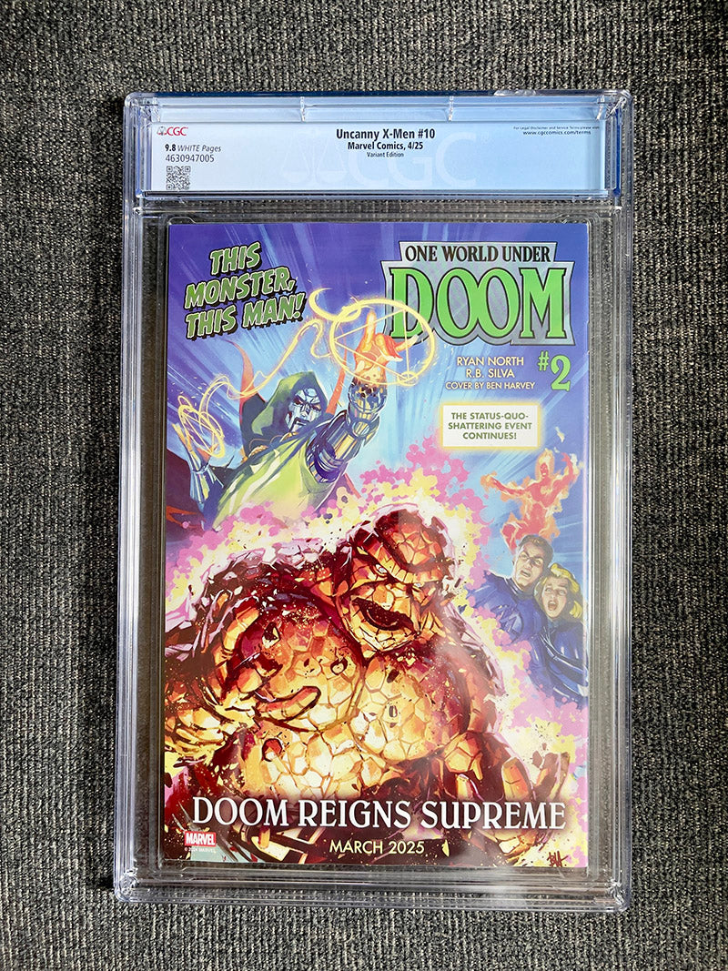 Uncanny X-Men #10 – 2025 Mark Brooks Variant  – CGC 9.8