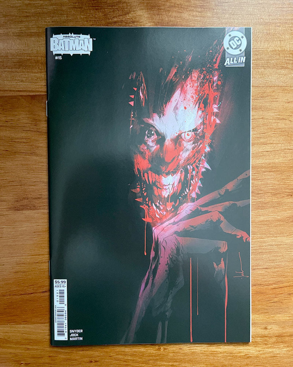 Absolute Batman #15 - 2026 Jock Variant - NM/M