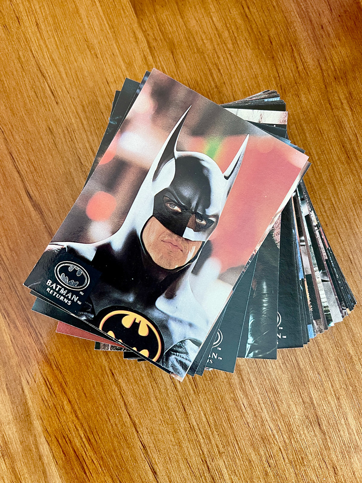 Batman Returns Trading Cards - 1992 Full 100-Card Set - NM+