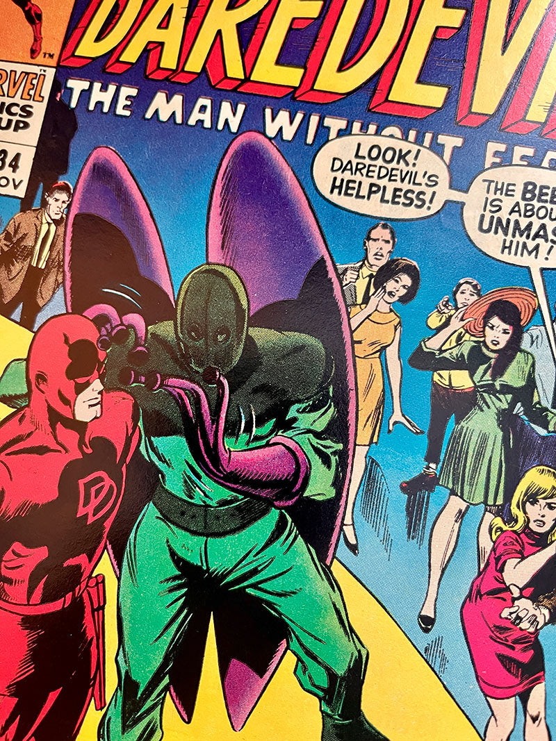 Daredevil #34 - 1967 vs Beetle - VF-