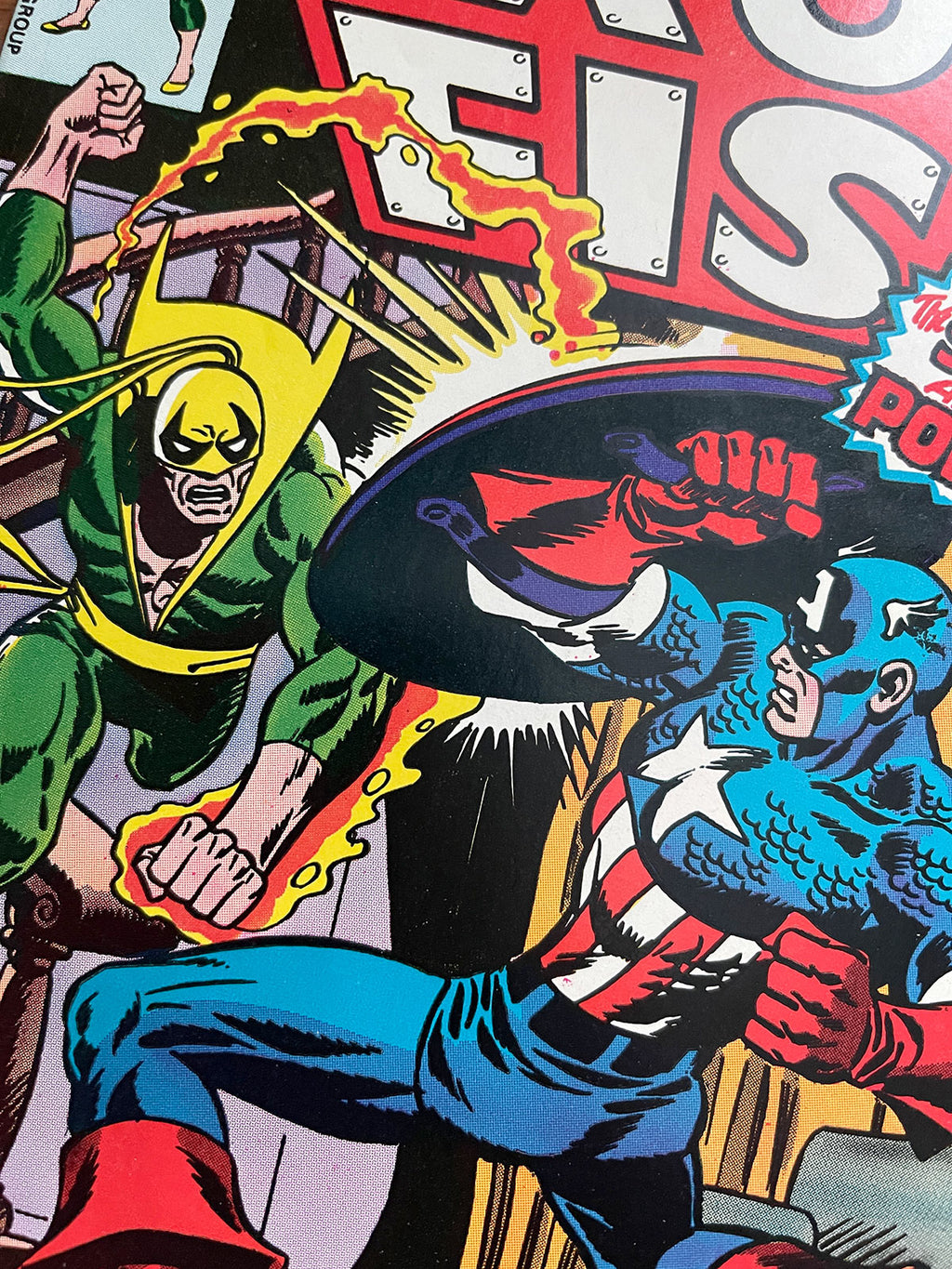 Iron Fist #12 - 1977 Featuring Captain America  – VF/VF+