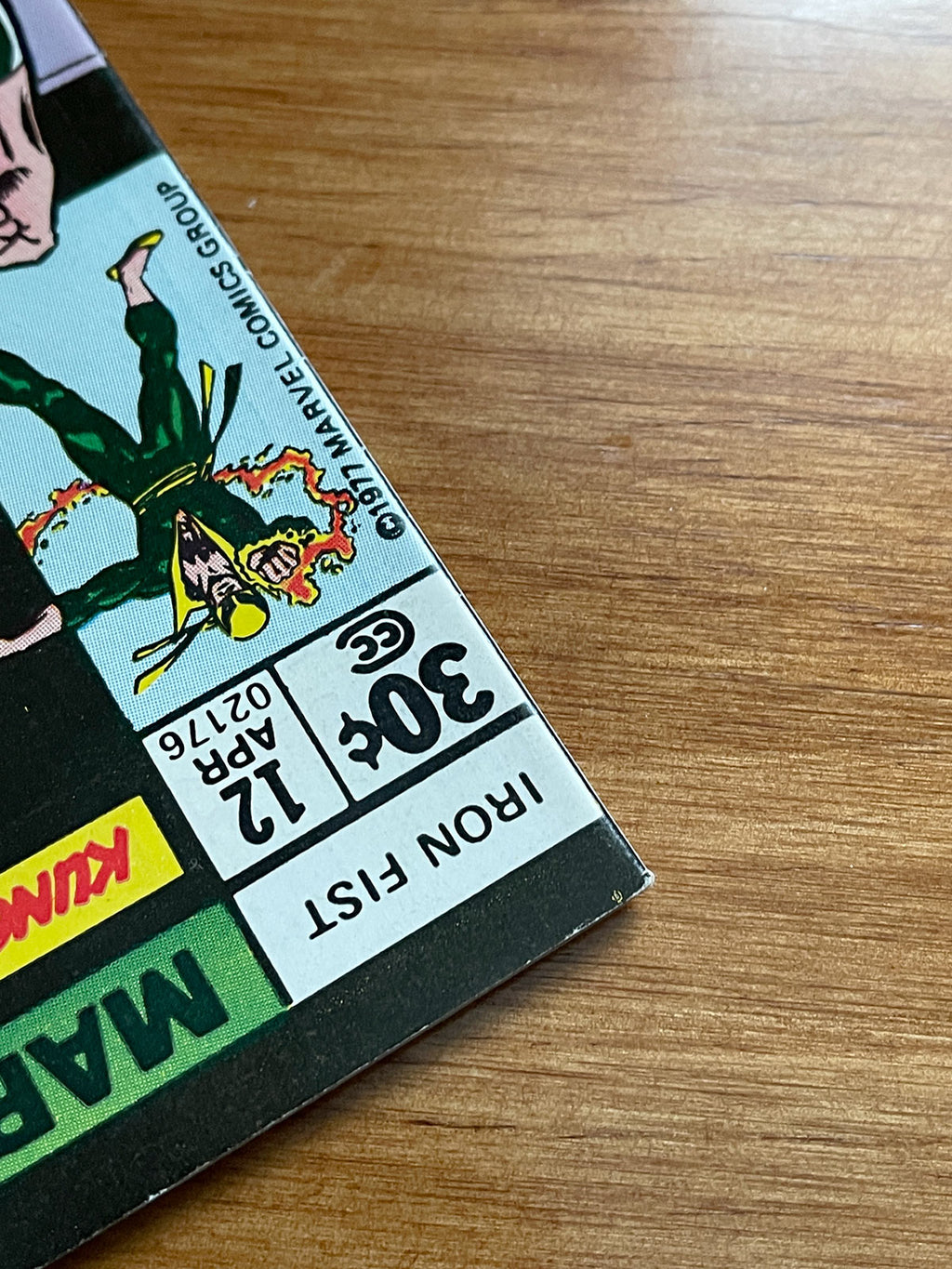 Iron Fist #12 - 1977 Featuring Captain America  – VF/VF+