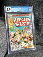 Iron Fist #14 - 1977 First Appearance of Sabretooth - CGC 8.0