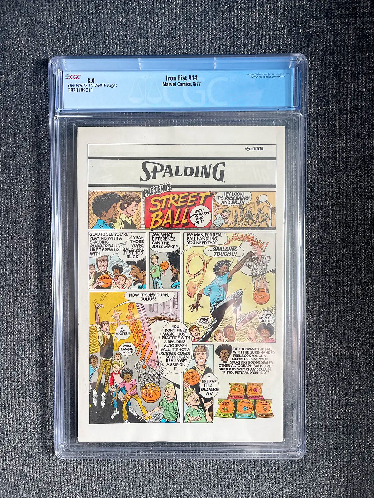 Iron Fist #14 - 1977 First Appearance of Sabretooth - CGC 8.0