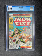 Iron Fist #14 - 1977 First Appearance of Sabretooth - CGC 8.0