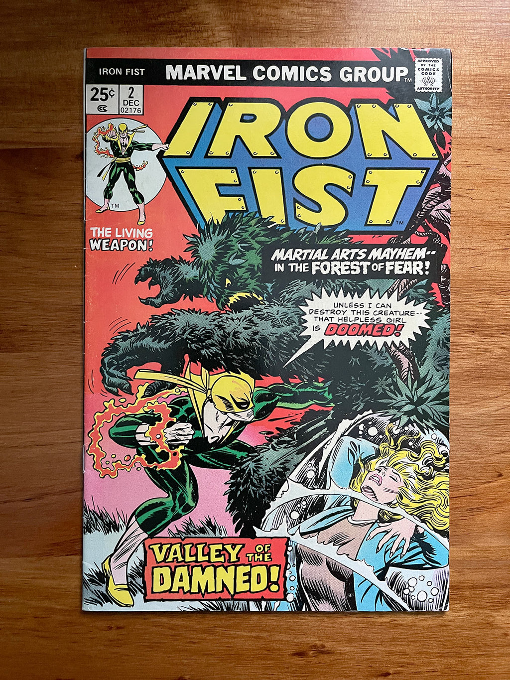 Iron Fist Comics - 1976-1977 Raw Back Issues - Pick Your Issues