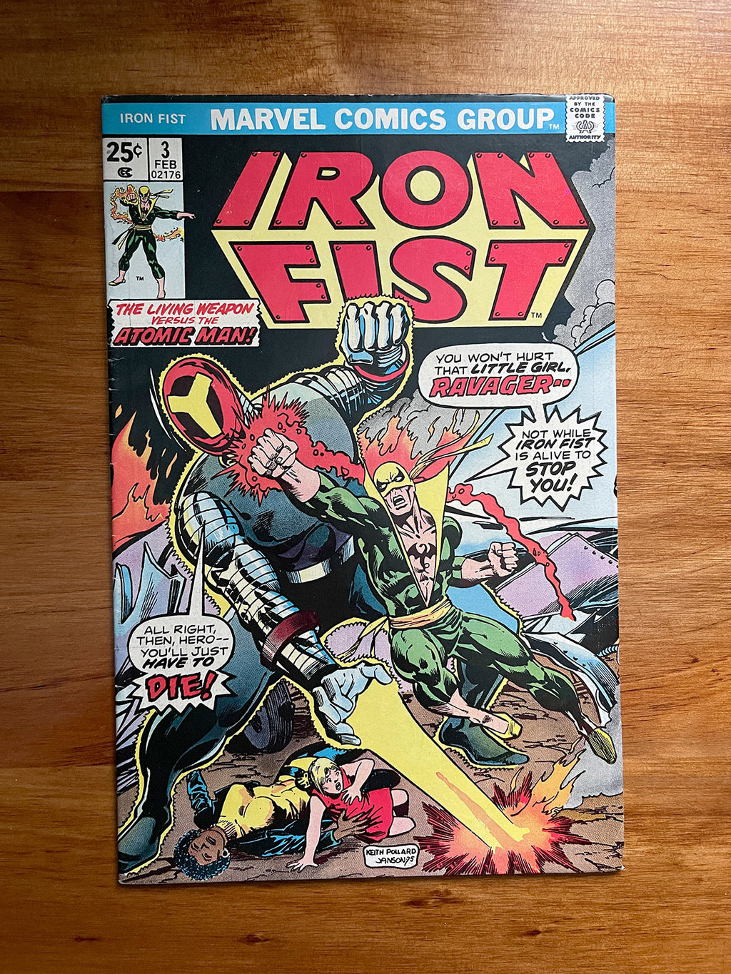 Iron Fist Comics - 1976-1977 Raw Back Issues - Pick Your Issues