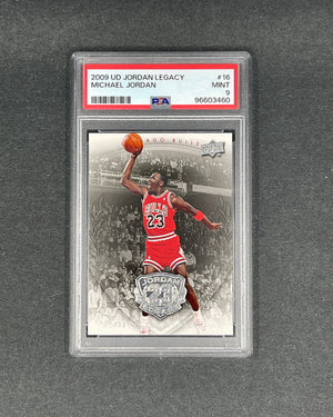Michael Jordan – 2009 UD Jordan Legacy #16 – PSA 9 Mint