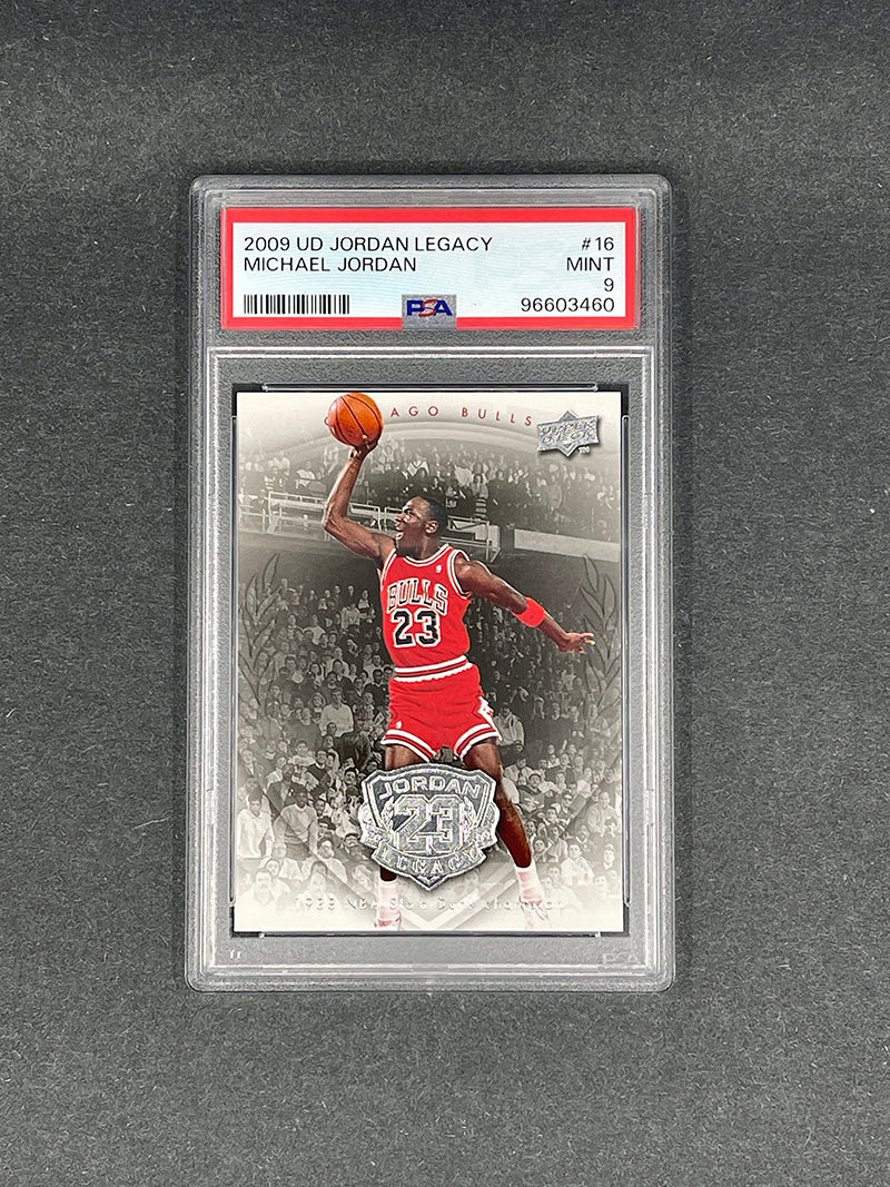 Michael Jordan – 2009 UD Jordan Legacy #16 – PSA 9 Mint