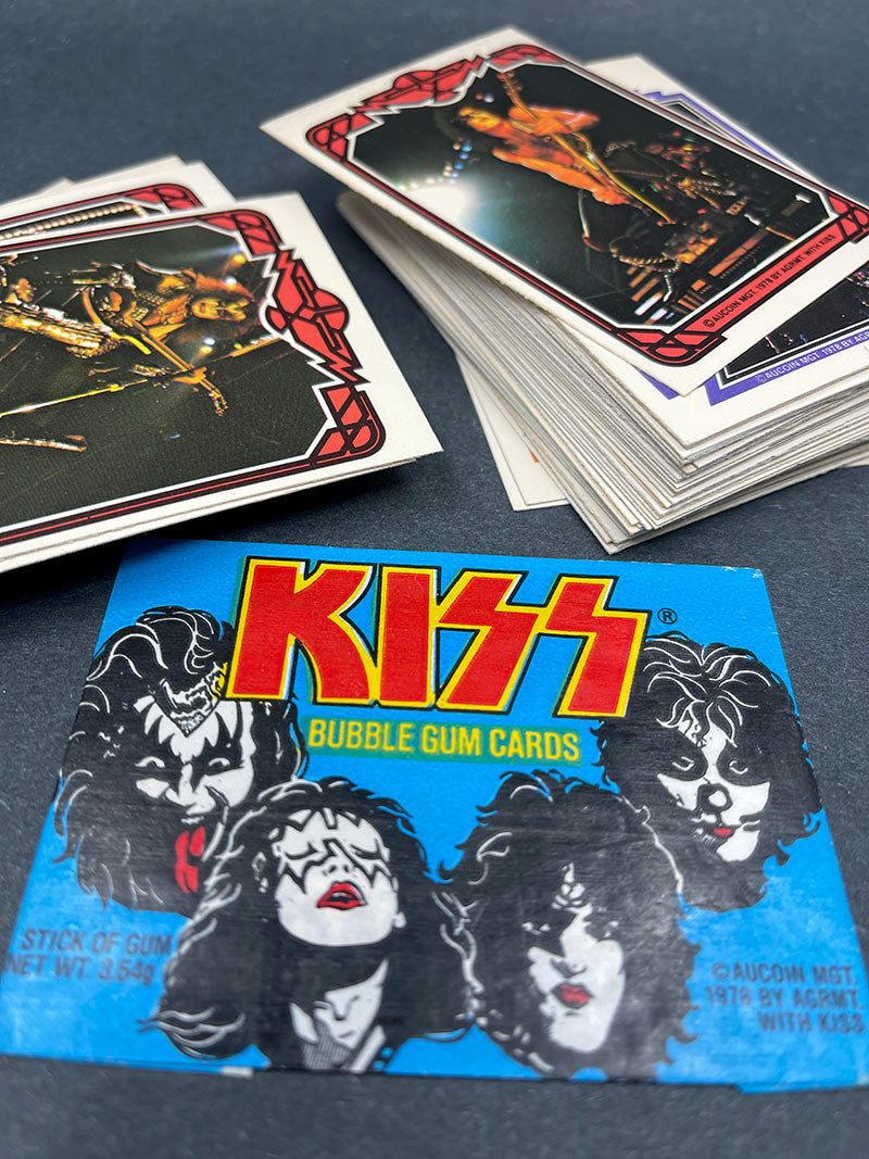 KISS Trading Cards - 1978 Series 1 Full 66-Card Set - NM